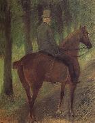 Mary Cassatt Artist-s father France oil painting artist